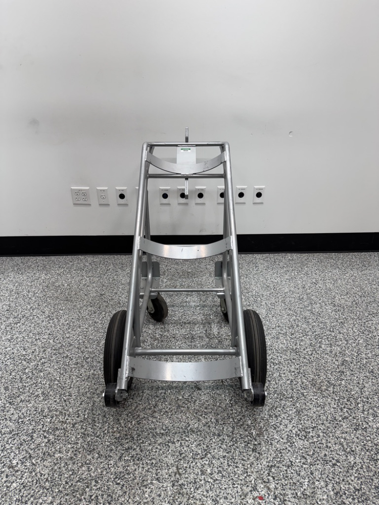 Image of Aluminum Drum Truck 55 Gallon Barrel Dolly Cart